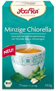 YogiTea - Minzige Chlorella Tee bio